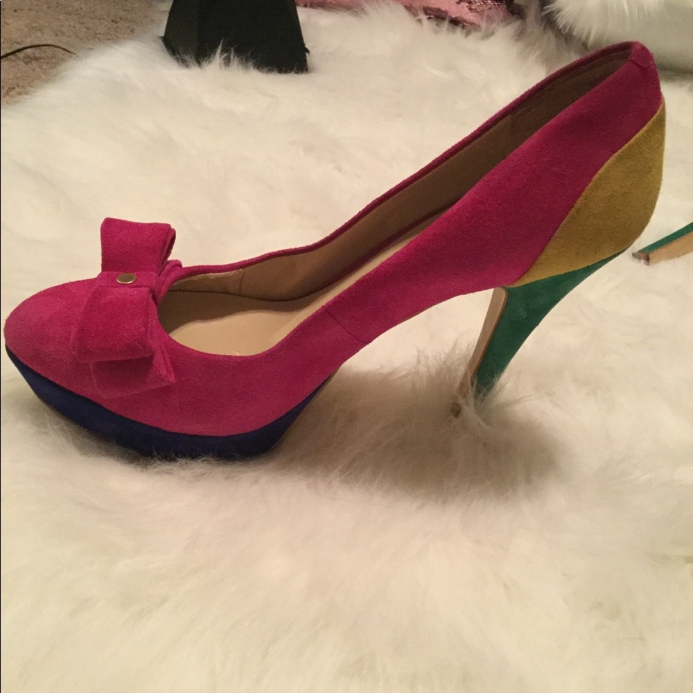 INC CONCEPTS COLOR BLOCKED shoe #2 sz10